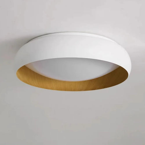 lampe minimaliste japonaise rétro circulaire éclairage doux design élégant - vue 2 sur 12