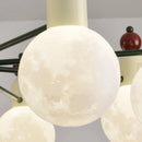 lustre moderne pour chambre d'enfants design nordique lumineux et coloré