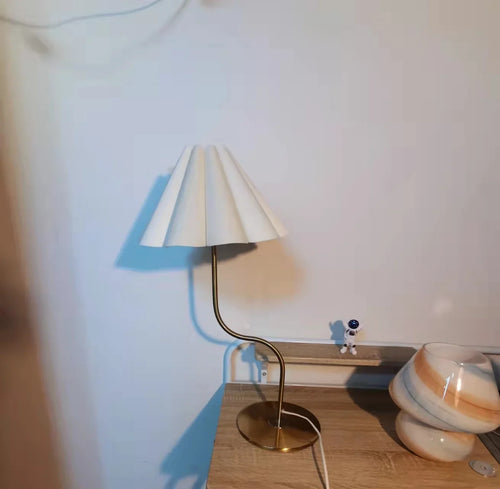 lampe à poser rétro en forme de parapluie décoratif pivotant - vue 9 sur 12