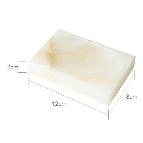 ensemble accessoires de salle de bain en marbre naturel luxe - vue 22 sur 23