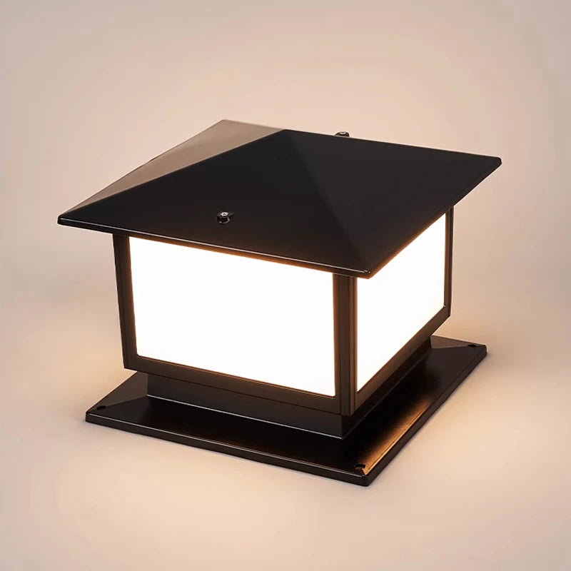 Lampe pilier LED étanche E27 - vue 6 sur 20