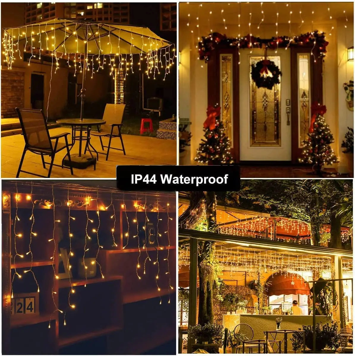 guirlande lumineuse led pour décoration de Noël et fêtes - vue 9 sur 9