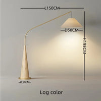 lampadaire nordique moderne créatif avec télécommande décoration intérieure