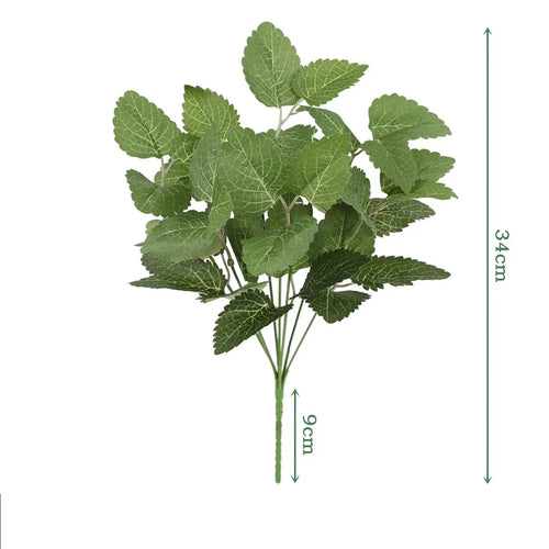 feuilles de bambou artificielles en soie pour décoration élégante - vue 32 sur 32