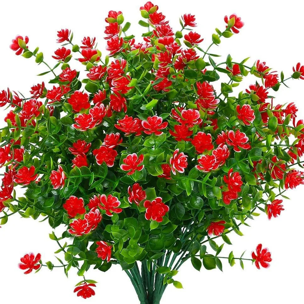 fleurs artificielles résistantes aux uv pour extérieur et jardin - vue 7 sur 12