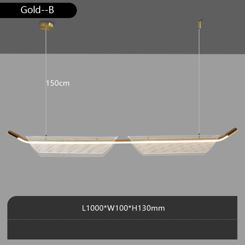 suspension design minimaliste pour restaurant bar moderne - vue 15 sur 18