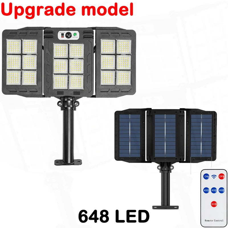 20000W Split Solar Street Light Outdoor Aluminum Solar Street Light Garden Sunlight House Remote Control Waterproof Wall Lamp - vue 12 sur 41