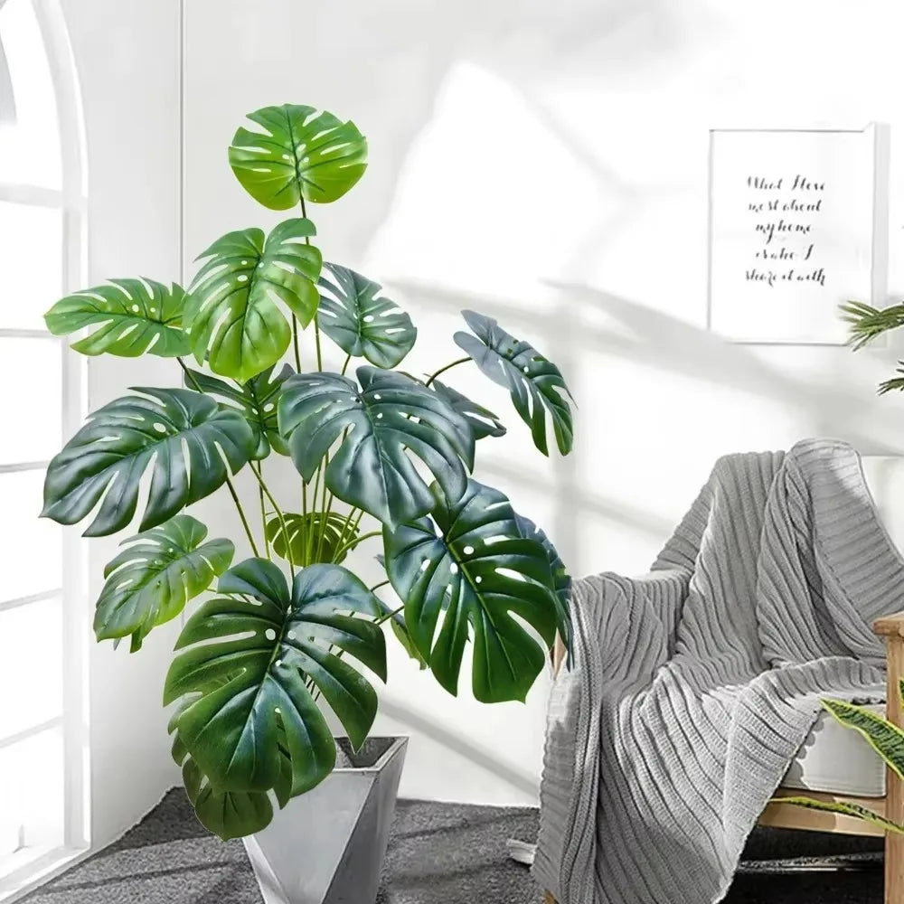 plantes artificielles palmier tropical pour décoration intérieure et extérieure - vue 5 sur 18