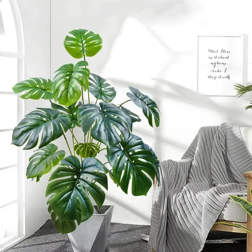 plantes artificielles palmier tropical pour décoration intérieure et extérieure - vue 6 sur 18