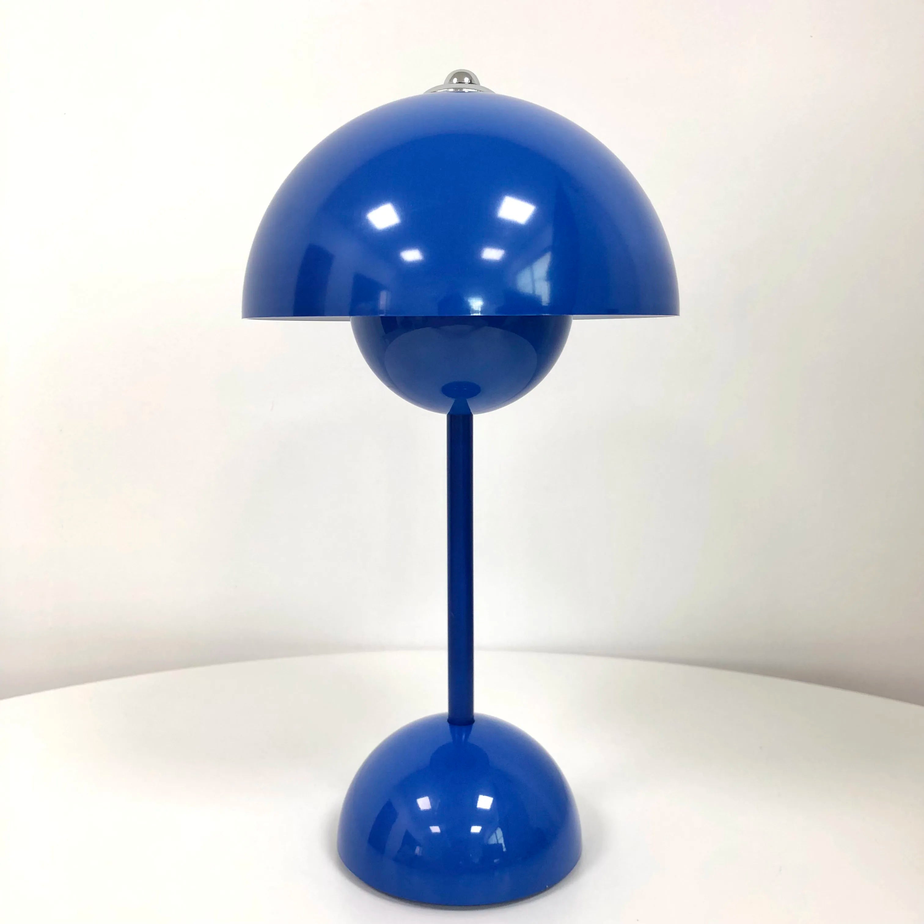 Lampe de table led nordique interrupteur tactile supérieur lampe de table de chargement USB lampe de champignon de bourgeon de fleur lampe de table décorative de table de chevet - vue 9 sur 14