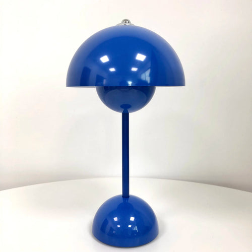 Lampe de table led nordique interrupteur tactile supérieur lampe de table de chargement USB lampe de champignon de bourgeon de fleur lampe de table décorative de table de chevet - vue 10 sur 14