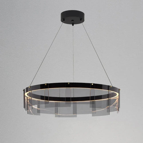 suspension en verre moderne pour un éclairage élégant et minimaliste - vue 3 sur 9