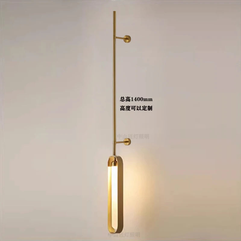 applique murale à led verticale moderne pour intérieur - vue 7 sur 9
