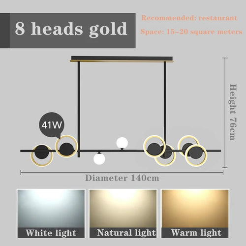 suspension design nordique moderne pour un intérieur élégant - vue 8 sur 8