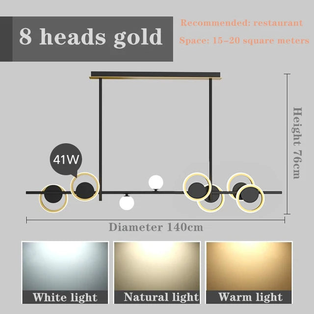 suspension design nordique moderne pour un intérieur élégant - vue 7 sur 8
