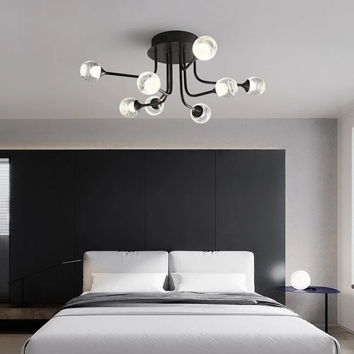 lustre créatif suspendu pour décoration moderne et artistique - vue 2 sur 8