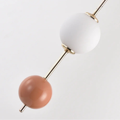 Glass Ball LED Pendant Light Ceiling Suspension Hanging for Living Dining Room Bedroom - vue 7 sur 12