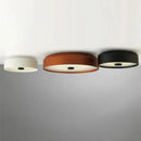 Plafonnier LED nordique Orange/noir/blanc