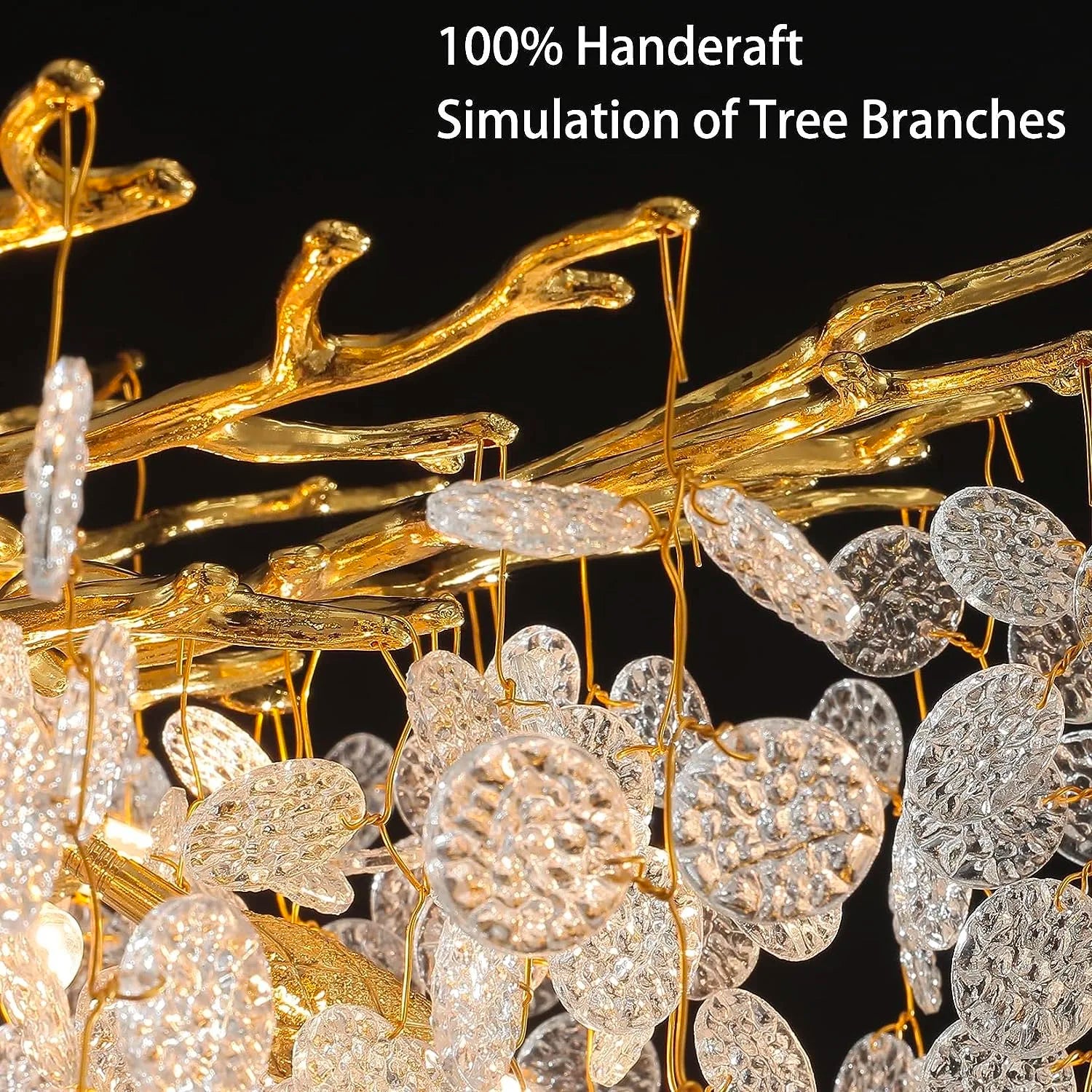 lustre en cristal moderne design luxe pour intérieur - vue 3 sur 6