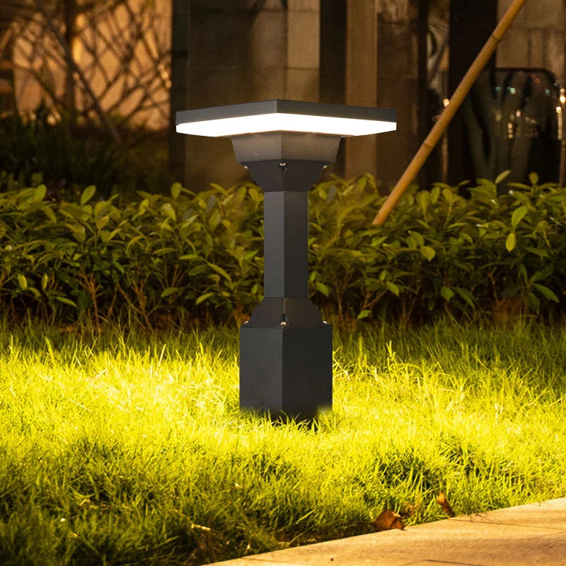 lampe borne led pour éclairage extérieur paysage - vue 6 sur 8