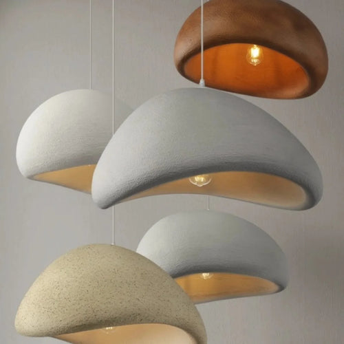 suspension japonaise wabi-sabi design simple pour intérieur - vue 7 sur 30