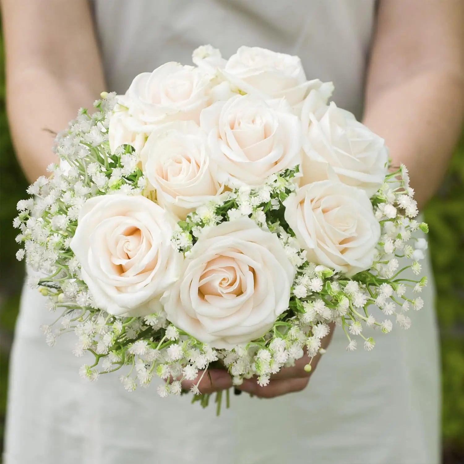 lot de bouquets de fleurs artificielles pour décoration festive et mariage - vue 5 sur 9