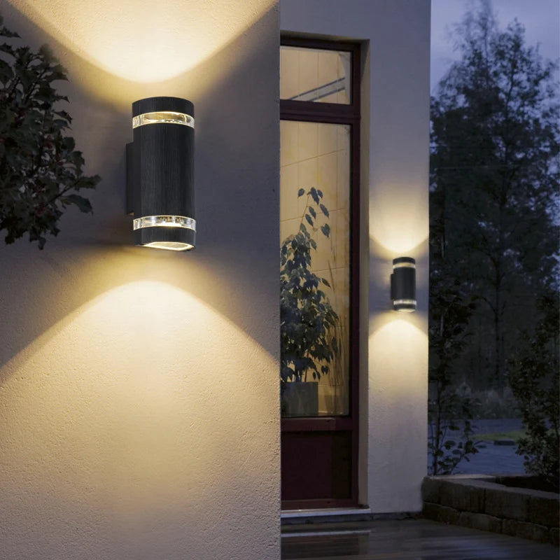 applique murale extérieure double tête résistante à lhumidité - vue 3 sur 12