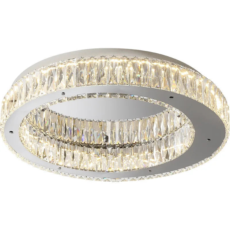 2024 Originality Personality Luxury Crystal Chandelier Lighting For Living Room Bedroom Study Crystal Ceiling Lamp - vue 6 sur 12