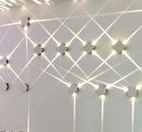 Applique murale LED carré minimaliste
