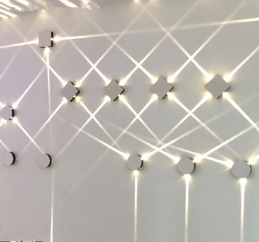 Applique murale LED carré minimaliste - vue 4 sur 15