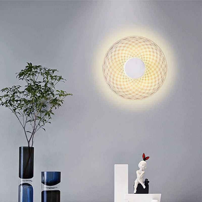 Moderne Ultra-mince salon porche balcon couloir allée LED plafonnier intérieur lustre acrylique светильник un plafonniers - vue 3 sur 15