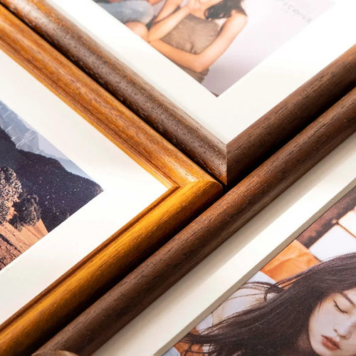 cadre photo en bois pour mariage décor personnalisé de qualité supérieure - vue 3 sur 6