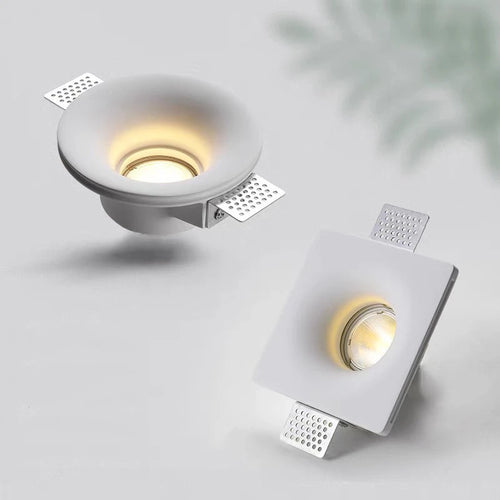 plafonnier encastré led anti-éblouissement design moderne éclairage intérieur - vue 3 sur 10