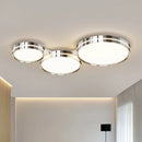 plafonnier led en fer forgé pour éclairage décoratif intérieur