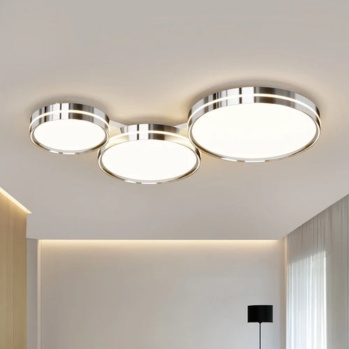 plafonnier led en fer forgé pour éclairage décoratif intérieur - vue 2 sur 24