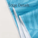 serviette de plage microfibre imprimé séchage rapide voyage