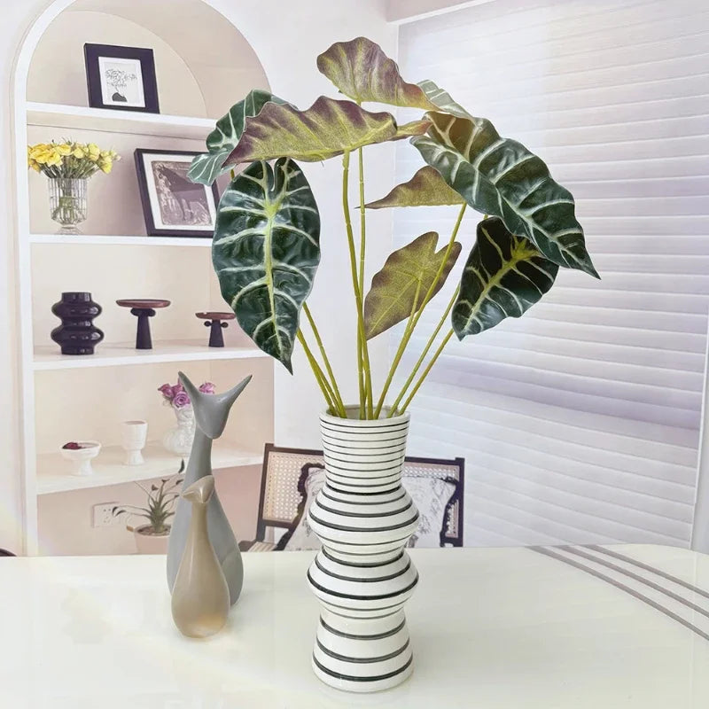 plante artificielle à 9 têtes pour décoration intérieure et extérieure - vue 3 sur 11