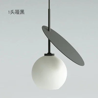suspension moderne en verre pour décoration intérieure créative - vue 13 sur 12