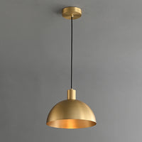 Suspension moderne pour îlot de cuisine style ferme lampes suspendues extérieures en or pour porche lustre encastré en cuivre E27