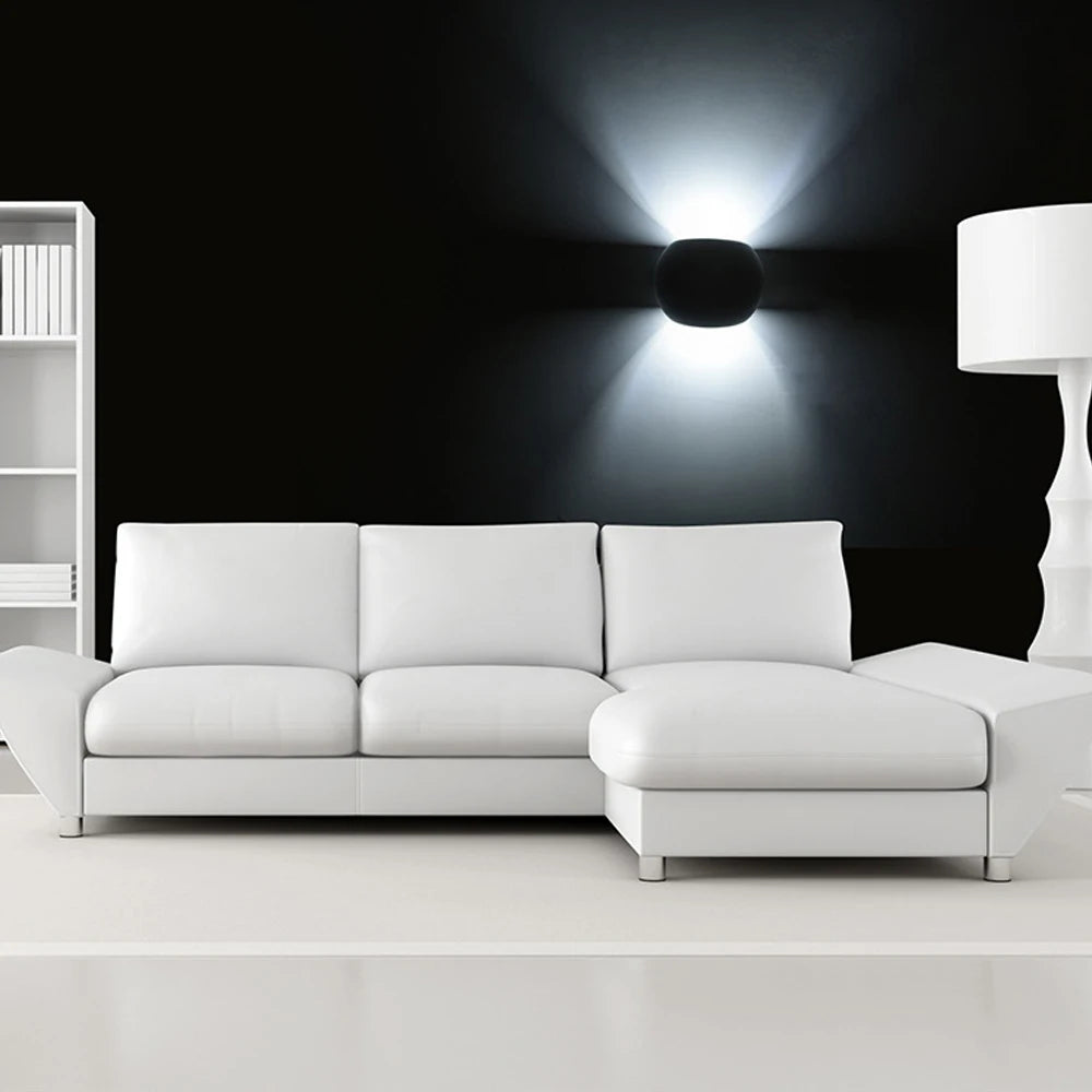 Lampe de applique murale LED moderne G9 5W applique murale en gypse appliques intérieure chevet chambre salon décor éclairage maison cuisine éclairage - vue 4 sur 8