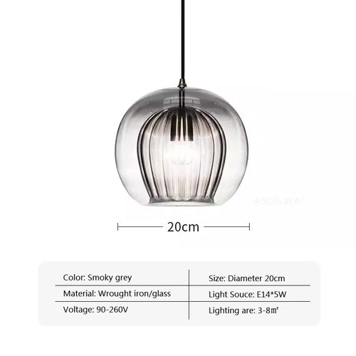 lustre moderne en verre pour un intérieur créatif - vue 15 sur 15