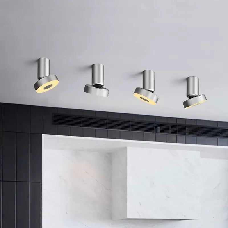 plafonnier moderne à leds pour diverses pièces projecteurs lumineux - vue 1 sur 8