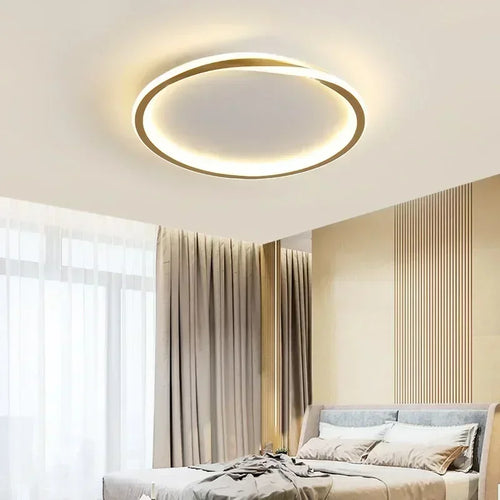 plafonnier moderne à leds pour décoration intérieure élégante - vue 4 sur 18