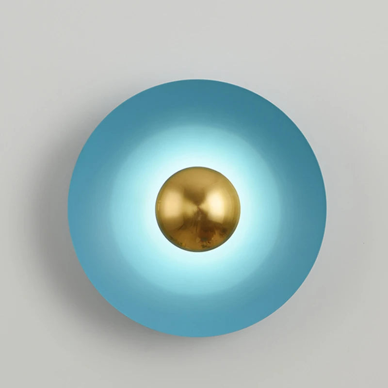 applique murale led en fer au design minimaliste moderne - vue 10 sur 11