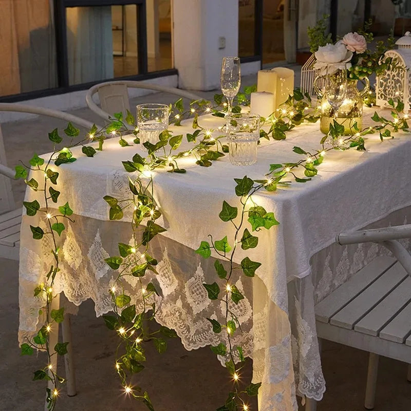 guirlande lumineuse à piles 100 led pour décoration extérieure festive - vue 4 sur 10
