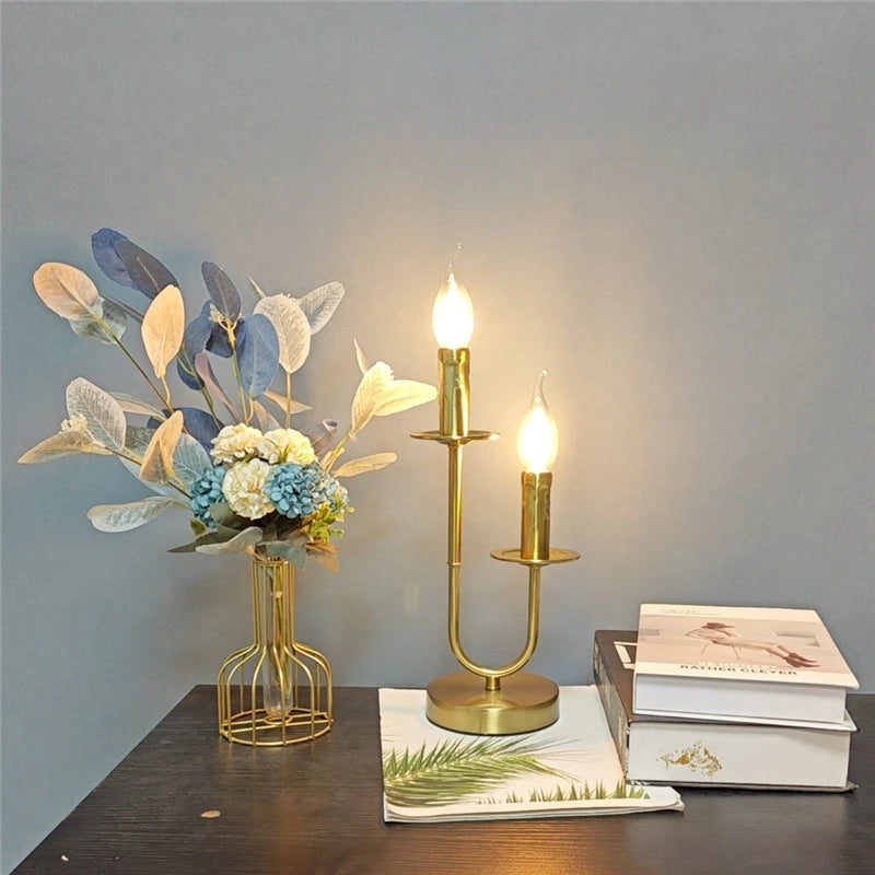 lampe à poser industrielle rétro pour décoration intérieure moderne - vue 5 sur 10