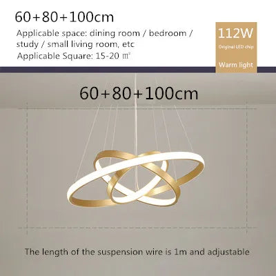 lustre moderne nordique avec télécommande et design épuré - vue 23 sur 30