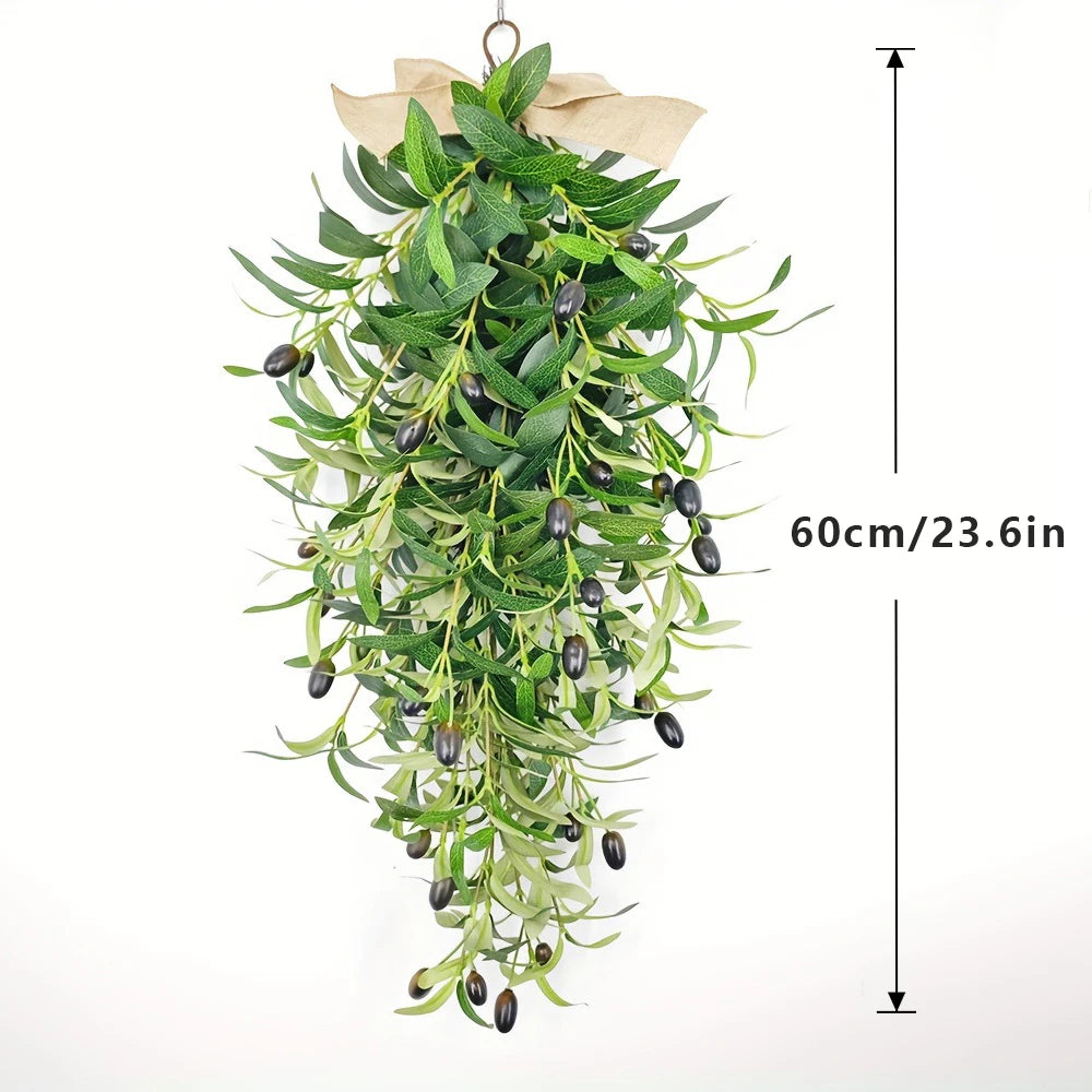 plantes artificielles suspendues pour décoration intérieure et extérieure