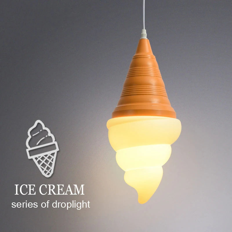 Suspension style glace à l'italienne à LED - vue 3 sur 10
