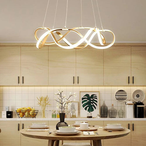Lustre LED suspendue moderne style europe du nord - vue 3 sur 12